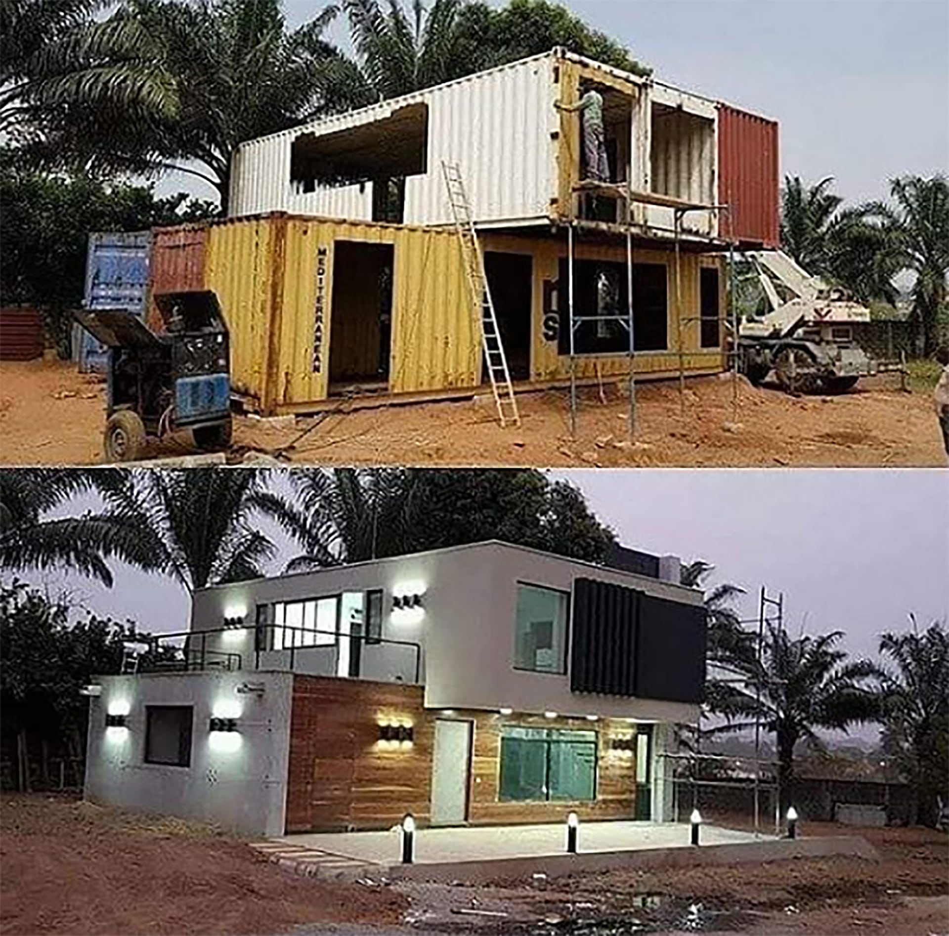 Casa-Container- casa prefabricada de madera