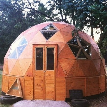 casa prefabricada domo